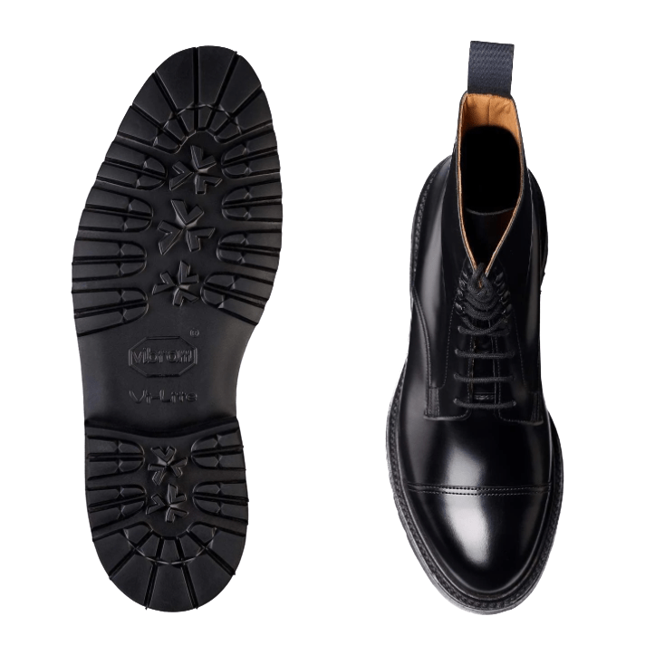 Jane Boot, Black Calf 'Vibram' Crockett & Jones - Hammargruppen