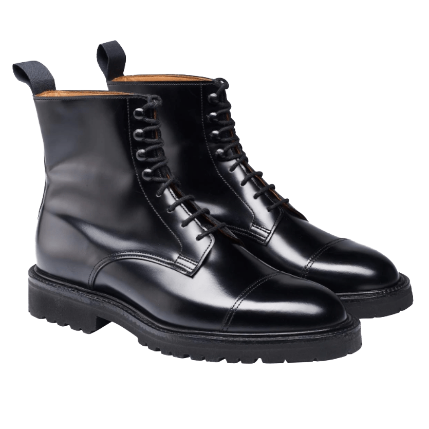 Jane Boot, Black Calf 'Vibram' Crockett & Jones - Hammargruppen