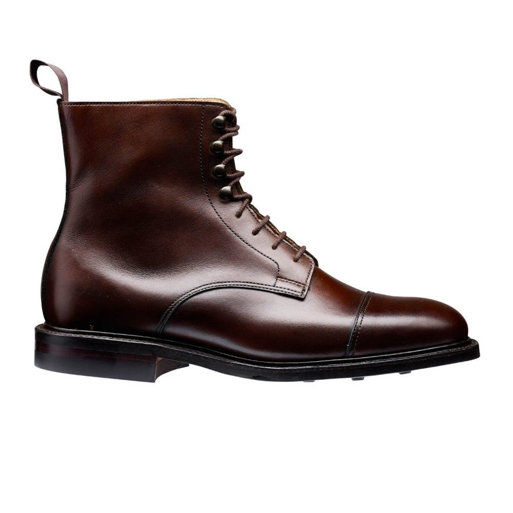 Jane Boot, Dark Brown Burnished Calf 'Dainite' Crockett & Jones - Hammargruppen