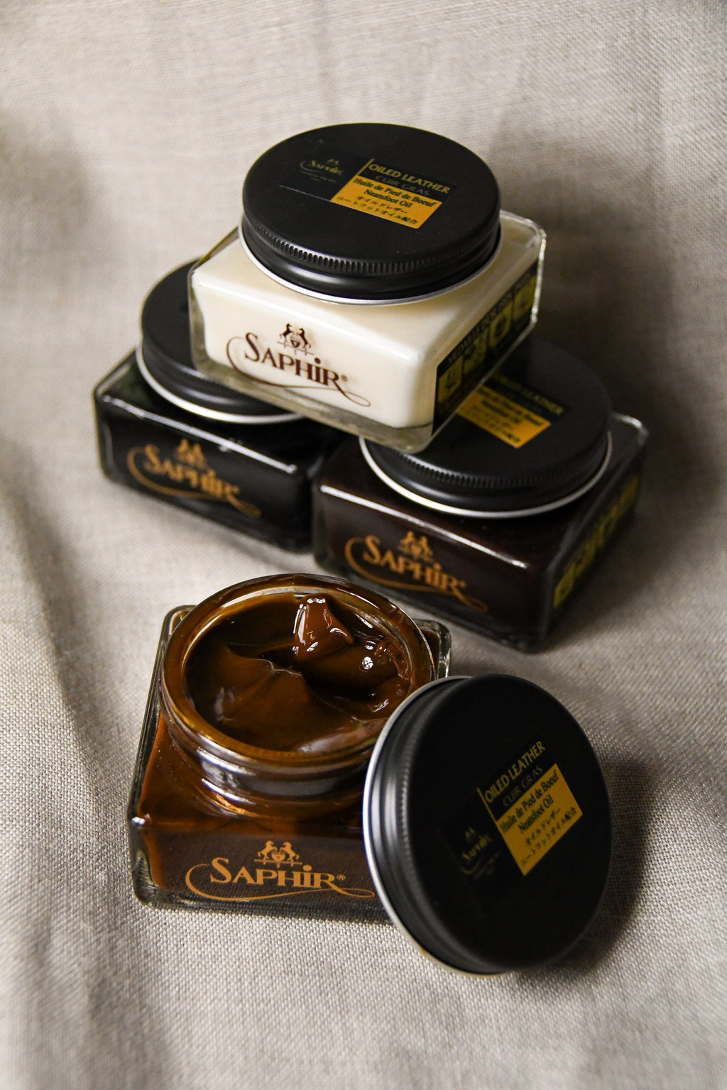 Oiled Leather Crème, Saphir Médaille d'Or - Hammargruppen
