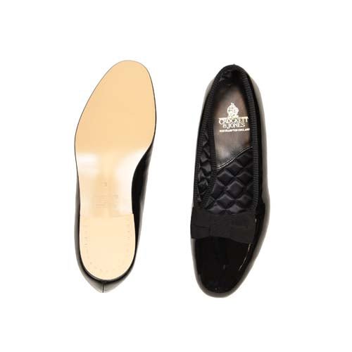 Opera Pump Black Patent, Crockett & Jones - Hammargruppen