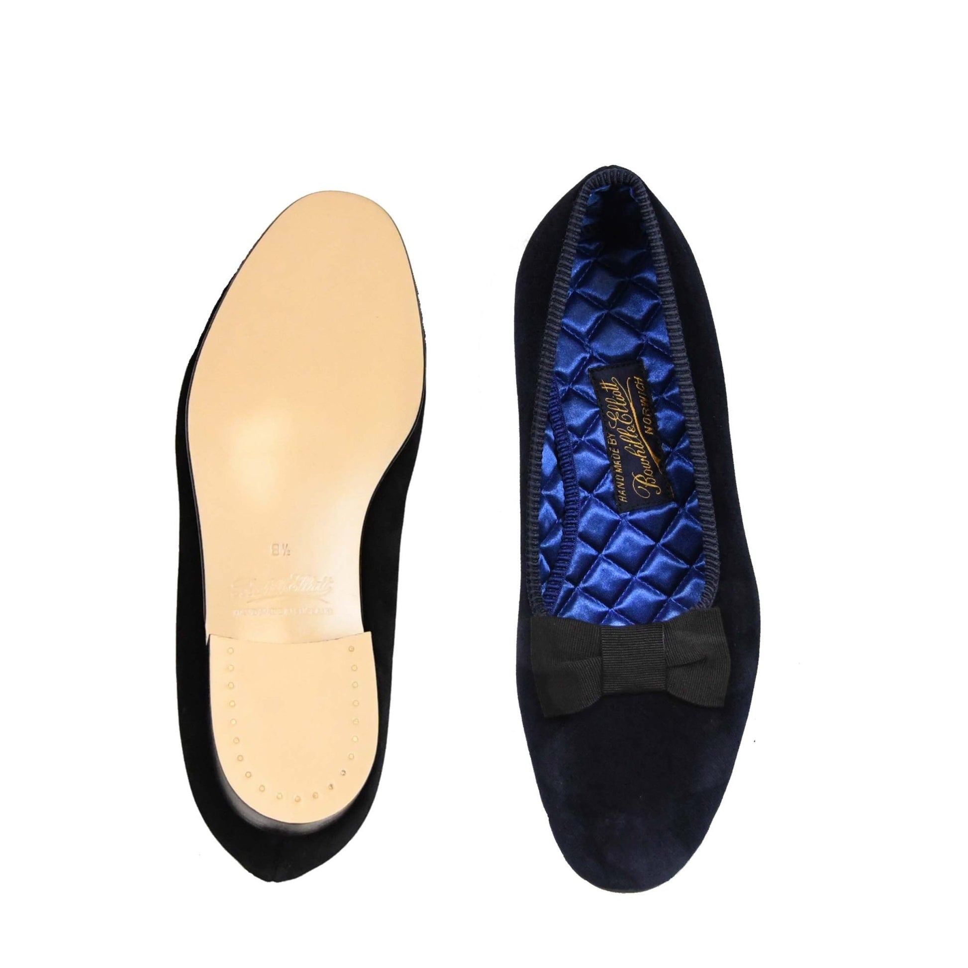 Opera Pump Navy Velvet, Bowhill & Elliott - Hammargruppen