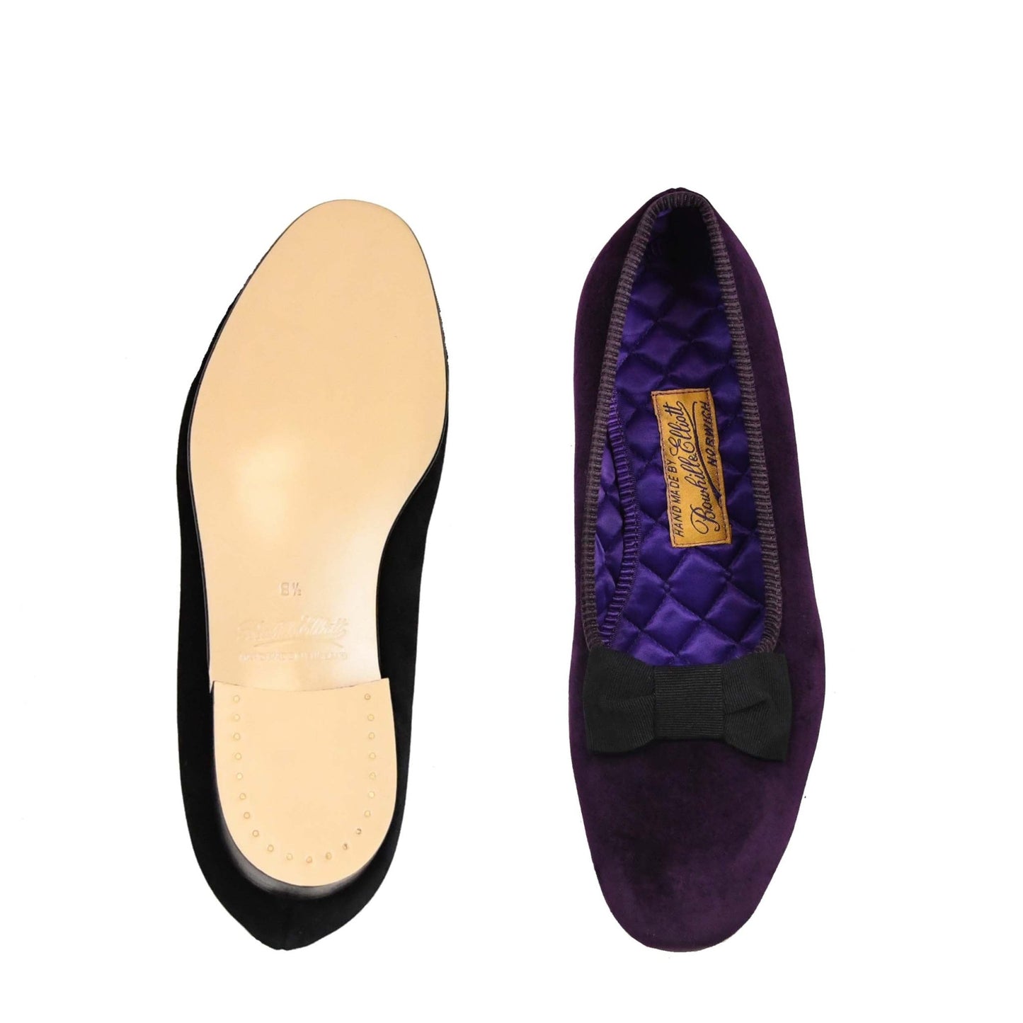 Opera Pump Purple Velvet, Bowhill & Elliott - Hammargruppen