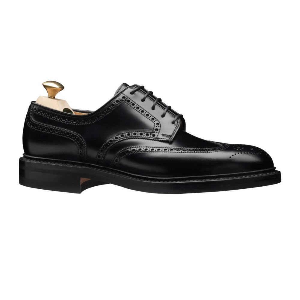Pembroke Derby, Black Cavalry Calf ‘Dainite’ Crockett & Jones - Hammargruppen