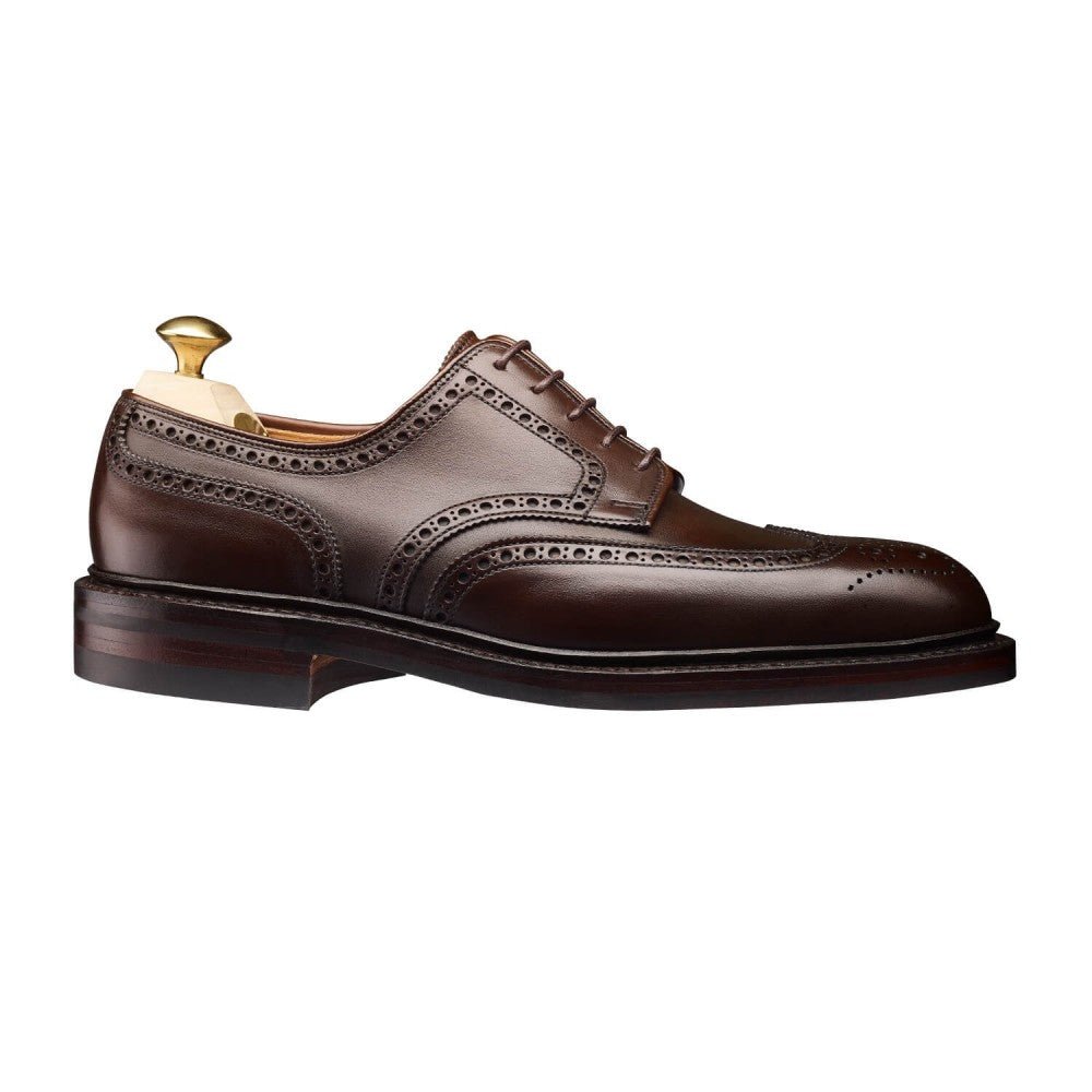 Pembroke Derby, Dark Brown Wax Calf ‘Dainite’ Crockett & Jones - Hammargruppen