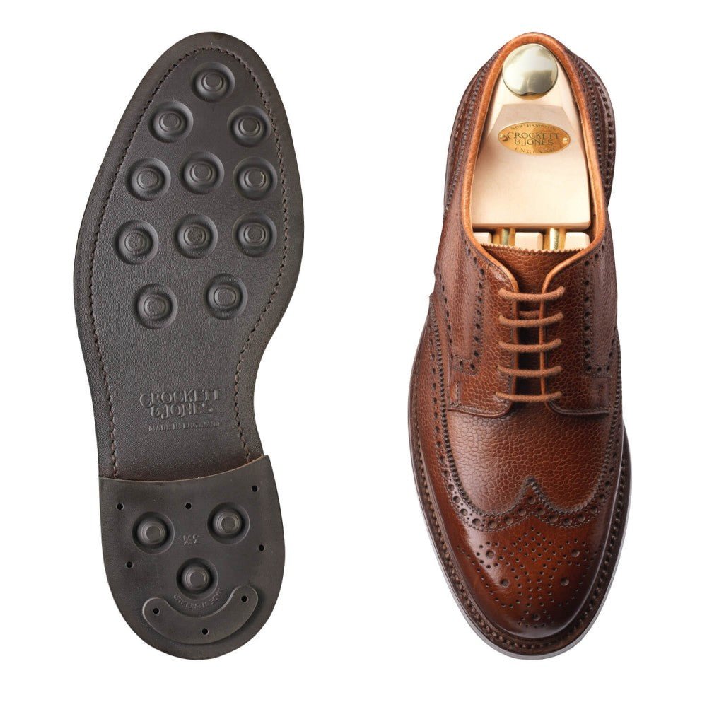 Pembroke Derby, Tan Scotch Grain ‘Dainite' (E & G Vidd) Crockett & Jones - Hammargruppen