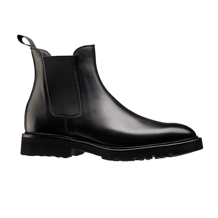 Poppy Boot, Black 'Vibram' Crockett & Jones - Hammargruppen