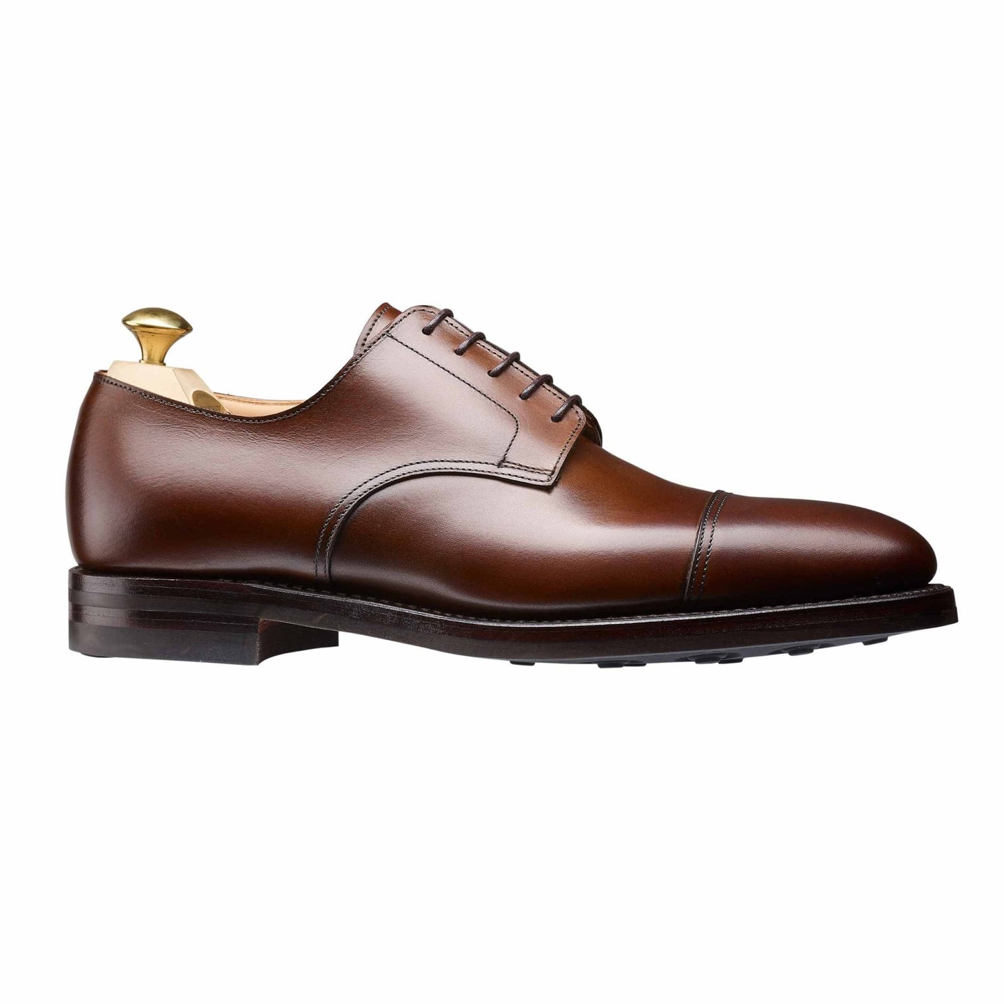 Ripon Derby, Dark Brown Calf 'Dainite' Crockett & Jones - Hammargruppen