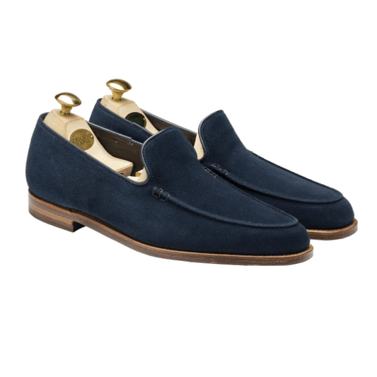 Salcombe Loafer, Ocean Suede 'Superflex' Crockett & Jones - Hammargruppen