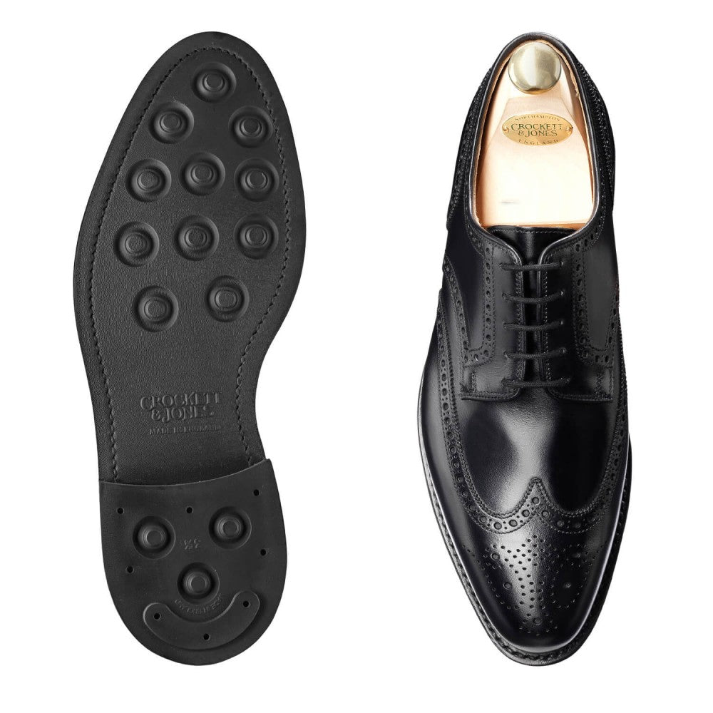 Swansea Black Calf ‘Dainite’ (6,5 E) Crockett & Jones - Hammargruppen