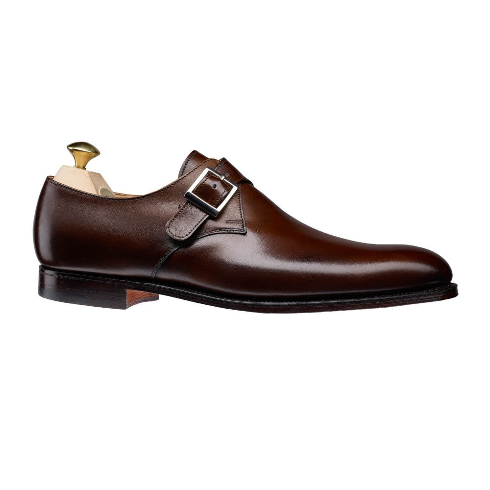 Swindon Dark Brown Burnished Calf, Crockett & Jones