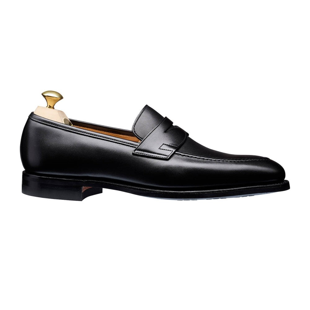Sydney Penny Loafer, Black Calf ‘City’ Crockett & Jones - Hammargruppen