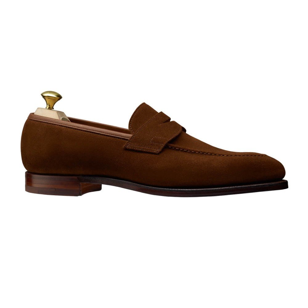 Sydney Penny Loafer, Snuff Suede, Crockett & Jones - Hammargruppen