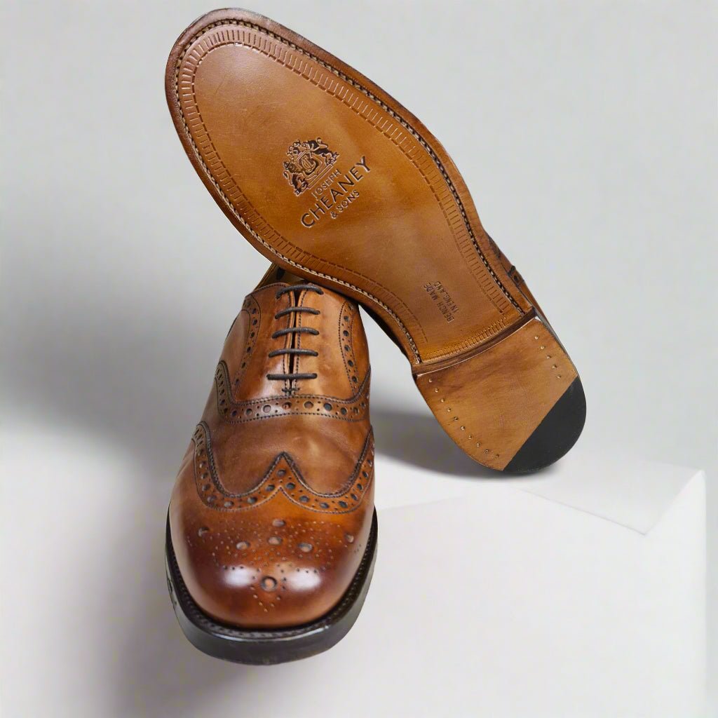 Tay Chestnut Calf (9,5G) Joseph Cheaney & Sons - Hammargruppen