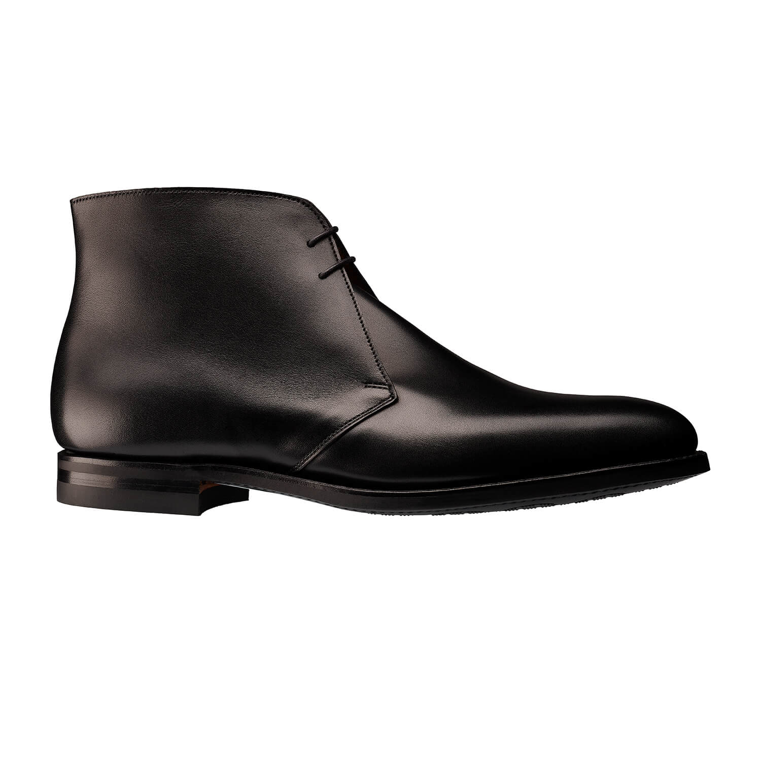 Upton Chukka Boot, Black Calf ‘City’ Crockett & Jones - Hammargruppen