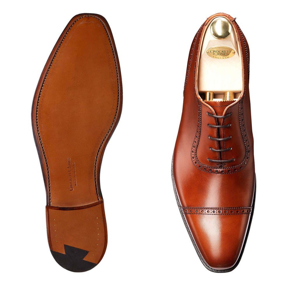 Westbourne Oxford, Chestnut Calf, Crockett & Jones - Hammargruppen