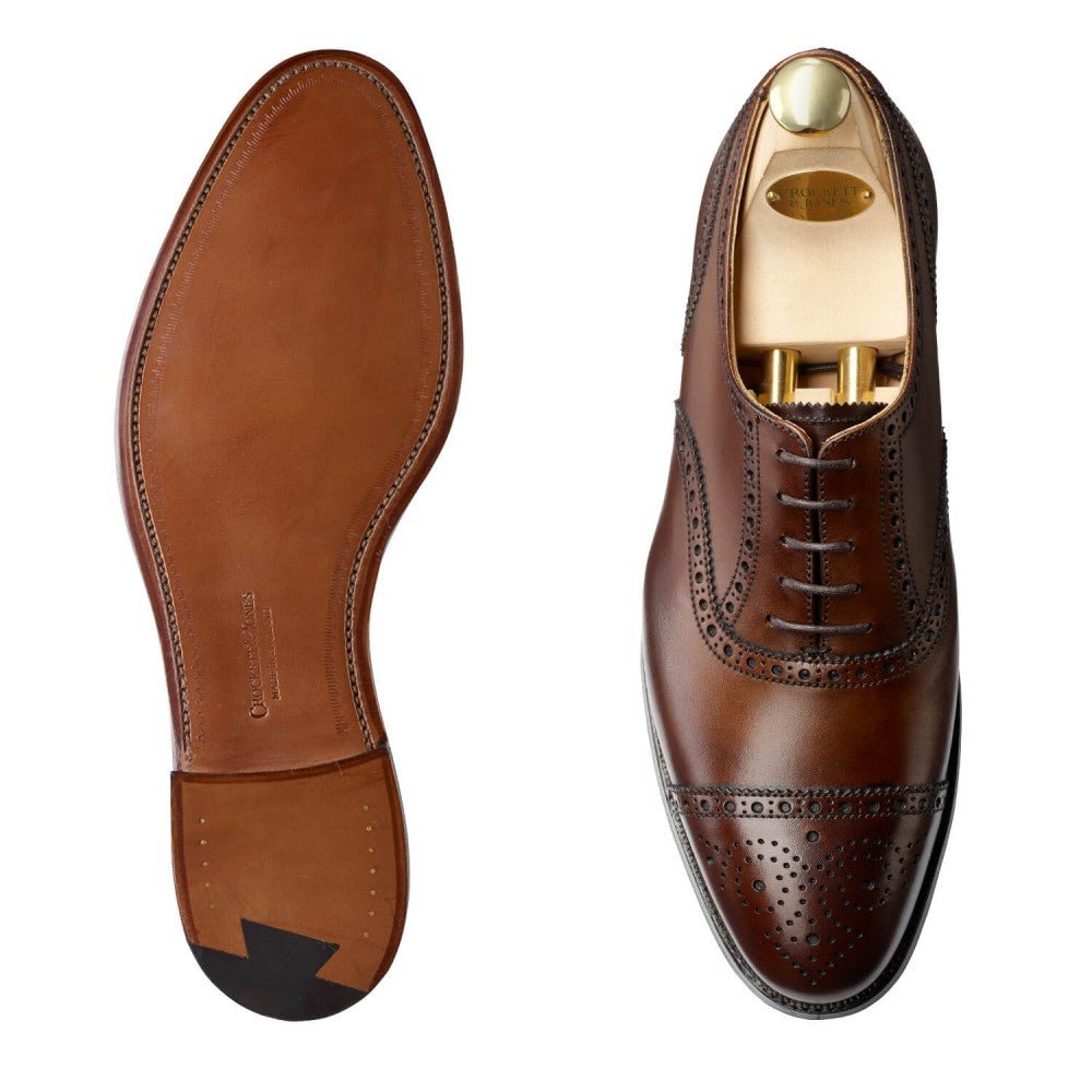 Westfield Oxford, Dark Brown Calf, Crockett & Jones - Hammargruppen