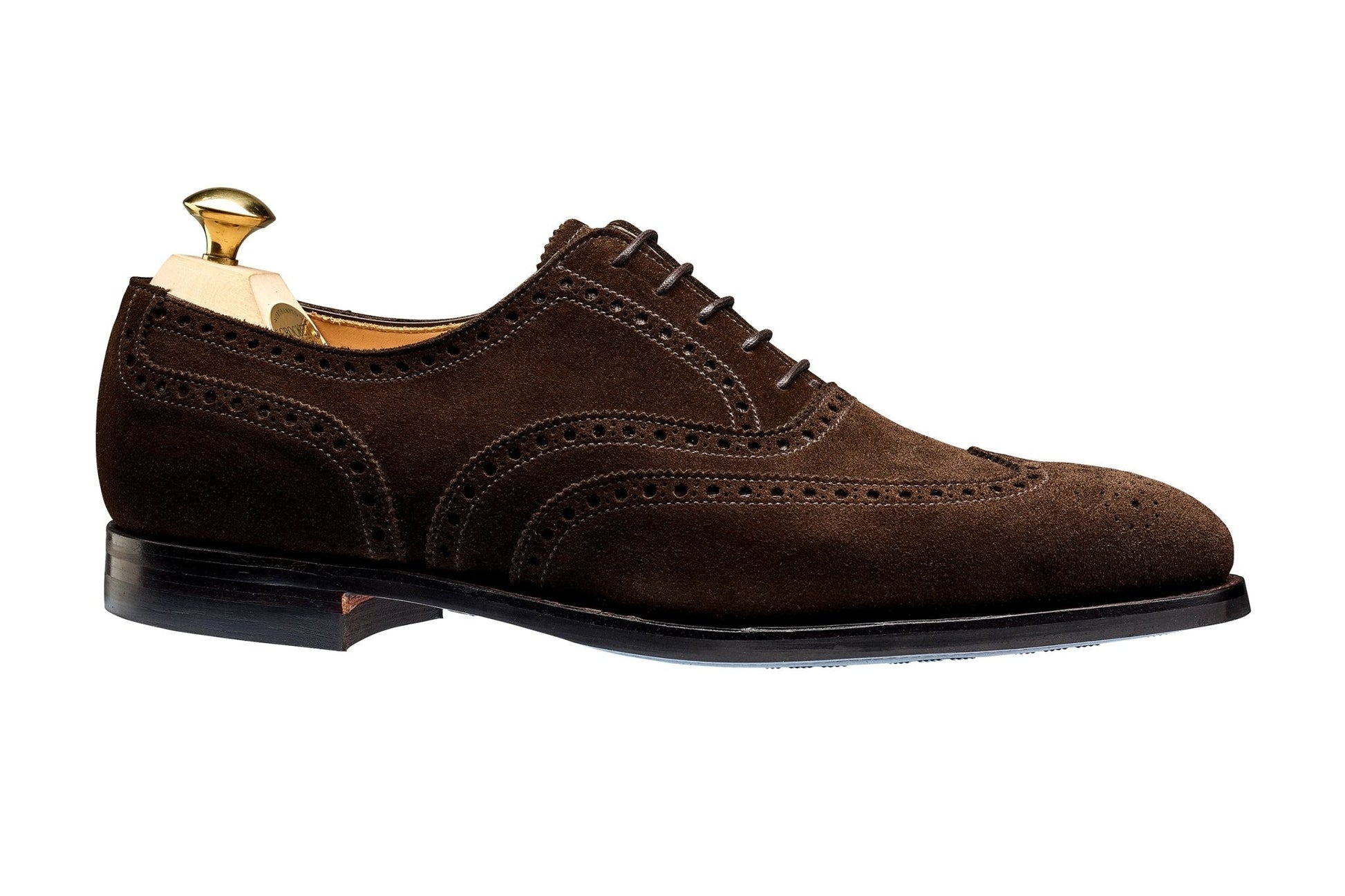 Westgate 2 Oxford, Dark Brown Suede ‘City’ Crockett & Jones - Hammargruppen